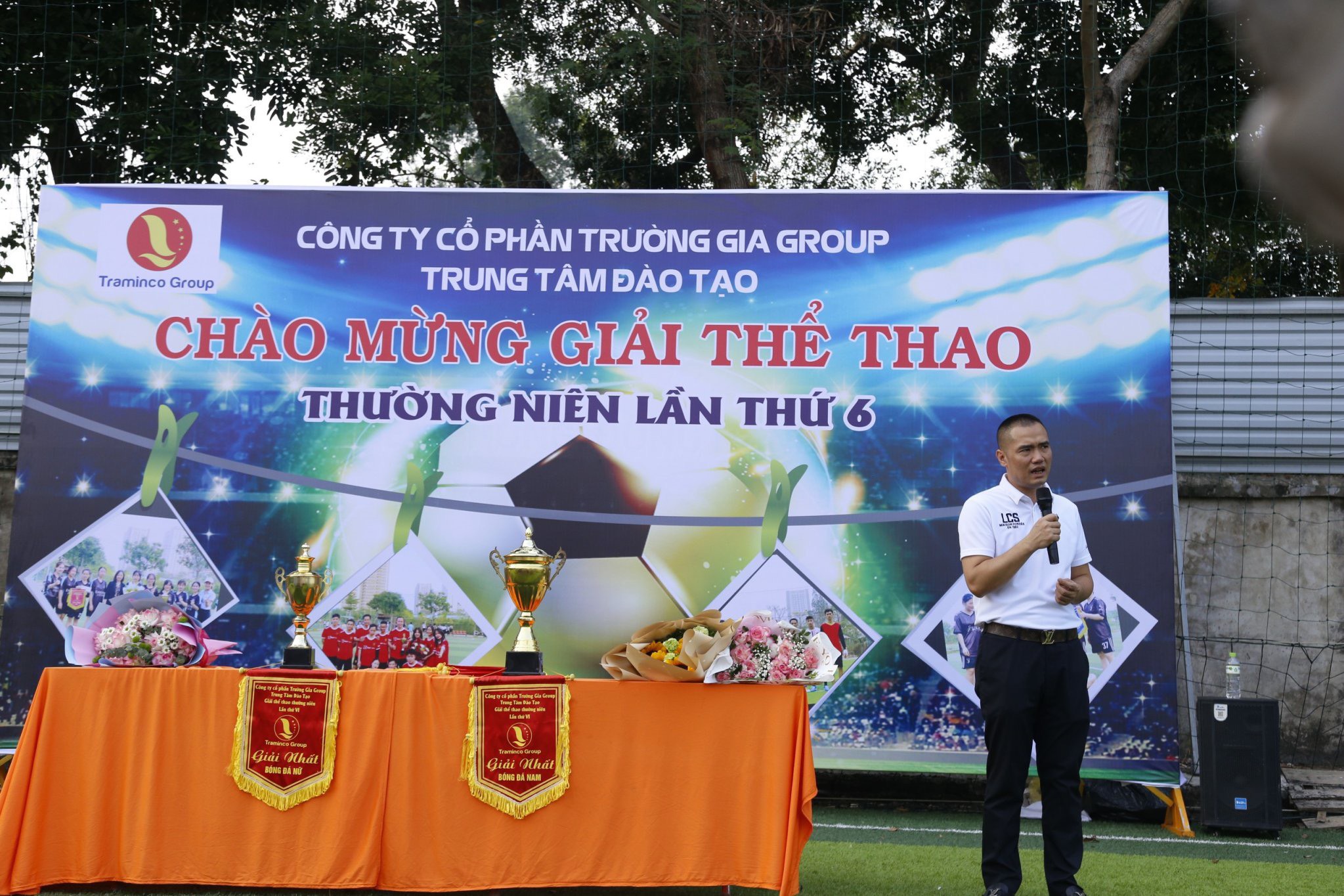 Khai mạc giải thể thao thường niên lần 6 tại Trung tâm Đào tạo Traminco Group