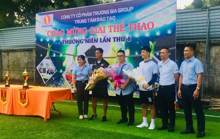 Khai mạc giải thể thao thường niên lần 6 tại Trung tâm Đào tạo Traminco Group